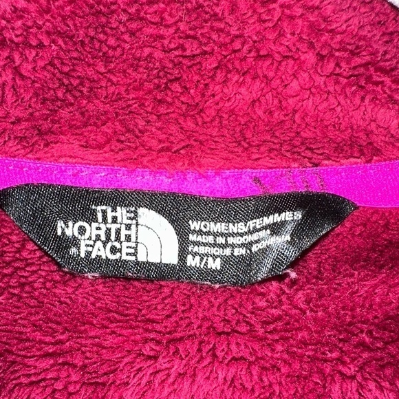 The North Face Womens Morning Glory 2 Jacket Fleece lined Medium Pink Raspberry - Picture 3 of 10